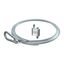 QWT SK 3 5M G Suspension wire with eyelet carabiner 3x5000mm thumbnail 1
