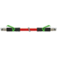 RJ45 male 0° / RJ45 male 0° shielded PUR 2x2xAWG22 shielded  rd 37.0m thumbnail 1