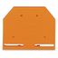 End and intermediate plate 2.5 mm thick orange thumbnail 3
