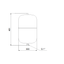 Expansion tank GT-H 24L PN10 V, vertical, vertical, diaphragm thumbnail 2