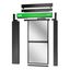 Single Sliding Door Black thumbnail 1