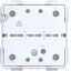 Battery-powered push button, connectable, 4-way, surface-mounted, A.x/C.x thumbnail 1