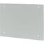 XTSZCSC-H400W800 Section wide cover, closed, HxW=400x800mm, IP55, grey thumbnail 3