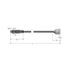 Actuator, Sensor and Supply Cable, PVC Connection Cable   PSG4M-15/TEL thumbnail 2