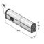 LED Linear Light In the Metal Housing   WLB32ZC850MQM thumbnail 2