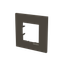 Frame 1-gang - Niessen logo - Anthracite thumbnail 2