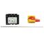 P3 Main switch, 80 A,Rear mounting, 4 pole, Form M4/K2-R, Red, Short t thumbnail 5