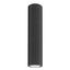 VERTICAL TUBE 30CM WITH AN ELEGANT BLACK LAMPSHADE FOR GU10 FROM THE KARBON FAMILY thumbnail 2