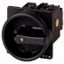 T0-3-8341/EA/SVB-SW Main switch, T0, 20 A, flush mounting, 3 contact unit(s), 5-pole, STOP function, With black rotary handle and locking ring thumbnail 1