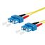 OpDAT patch cord SC-D/SC-D OS2, 15.0 m thumbnail 3