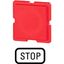 110TQ25 Button plate, red, STOP thumbnail 5