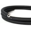 Creative-Tube flexible conduit, Rayon Black RM04 fabric covering, diameter 20 mm thumbnail 1