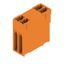 PCB plug-in connector, male header, closed side, THT solder connection, 3.81 mm, Number of poles: 4, 180°, Solder pin length (l): 3.2 mm, tinned, orange, Box thumbnail 2