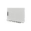 XSDMRV40610 Device area door, ventilated, IP42, right, HxW=600x1000mm, grey thumbnail 2