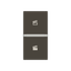 Rocker cover scene symbol - 1M - Anthracite thumbnail 1