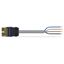 pre-assembled connecting cable;Eca;Plug/open-ended;light green thumbnail 2