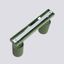 CEILING STRIP WITH TWO MOVABLE GREEN REFLECTORS, CARBON SERIES 2XGU10 thumbnail 6