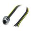 SACC-DSI-M12FSS-4P-M16XL/0,5PE - Device connector, rear mounting thumbnail 2