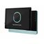 Surface mount docking station with charging function and control function, housing silver, glass cover black thumbnail 1