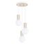 Pendant lamp HALO 3P beige thumbnail 1