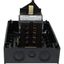 T5B-4-15682/I4/SVB Main switch, T5B, 63 A, surface mounting, 4 contact unit(s), 6 pole, 1 N/O, 1 N/C, Emergency switching off function, With red rotary handle and yellow thumbnail 20