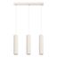 Minimalist KARBON pendant lamp with three pendants and a beige ceiling plate 3xGU10 thumbnail 2