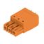 PCB plug-in connector, female plug, 3.81 mm, Number of poles: 3, 180°, PUSH IN with actuator, Clamping range, max. : 1.5 mm², Box thumbnail 3