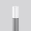 MEGA TUBE, 10 W, 1050 lm, 840, silver, on/off Bollards, D 115 H 1000,  thumbnail 2