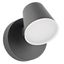 Zeta LED Round Single 12,5W 800lm 3000K IP54 anthracite thumbnail 1