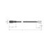 Actuator and Sensor Cable, PUR Connection Cable   PKG3Z-2/TXL thumbnail 1