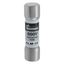 Eaton Bussmann series KLM fuse, 600 Vac, 600 Vdc, 10A, 100 kAIC at 600 Vac, 50 kAIC at 600 Vdc, Non Indicating, Fast acting, Ferrule end X ferrule end, Melamine tube, Nickel-plated bronze endcap thumbnail 8