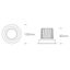 WHITE LED 12W WW IP44 700mA 40deg ADJUSTABLE SEMI DARK LIGHT thumbnail 4