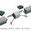 Q-LINE longitudinal coupler, white/chrome thumbnail 2