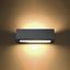 CERAMIC WALL LAMP VEGA GREY E27 1X60W IP20 thumbnail 6