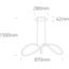 BRASS PENDANT LED 36W WW IP20 230V thumbnail 4