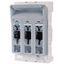 NH fuse-switch 3p flange connection M10 max. 150 mm², mounting plate, light fuse monitoring, NH1 thumbnail 1