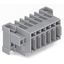 THT male header 1.0 x 1.0 mm solder pin angled gray thumbnail 1