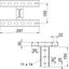 Head plate for IS 8 support 400mm Steel Hot-dip galvanised zinc thumbnail 2