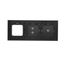 R-TV-SAT pass through aerial socket, module, light gray matt thumbnail 2