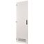 XSDFMRV2006 Compartment area door, F, ventilated, R, IP30, HxW=2000x600mm, grey thumbnail 1