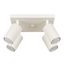 CEILING LAMP FOUR SPOTLIGHTS ON A SQUARE BEIGE ROSETTLE CARBON SERIES thumbnail 3