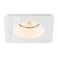 NEW TRIA® 68, ceiling installation ring, L: 8.3 W: 8.3 H: 3.55 cm, IP 65, incl. glass, white thumbnail 2