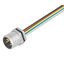 Built-in plugs, 7/8", Mounting thread: M26 x 1.5, Number of poles: 4, Strand / cable length: 0.2 m thumbnail 1