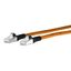 Patch cord Cat.6A AWG 26 0.3 m orange-black thumbnail 3