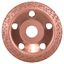 Tungsten carbide grinding head 115 x 22.23 mm; fine, angled thumbnail 1