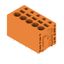 Printed circuit board terminals, 5.08 mm, Number of poles: 5, 180°, Solder pin length (l): 3.5 mm, tinned, orange, PUSH IN without actuator, Clamping range, max. : 2.5 mm², Box thumbnail 2
