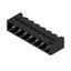 PCB plug-in connector, male header, closed side, THT solder connection, 5.08 mm, Number of poles: 7, 90°, Solder pin length (l): 3.2 mm, tinned, black, Box thumbnail 2