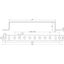 Earthing busbar StSt f. equipotential bonding w. 1 x 8 terminals thumbnail 2
