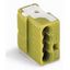 4-conductor female plug PUSH WIRE® 0.8 mm Ø light green thumbnail 1