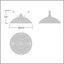 TR 24L105 730 WS-S BS 3550 CL2 FD MCA -> - LED road lighting lantern thumbnail 3
